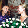 Ar komponistu Mārtiņu Braunu, Skaņas un gaismas priekšnesuma "Sapnis par Rīgu" vārdu un mūzikas autoru 2001. gadā.